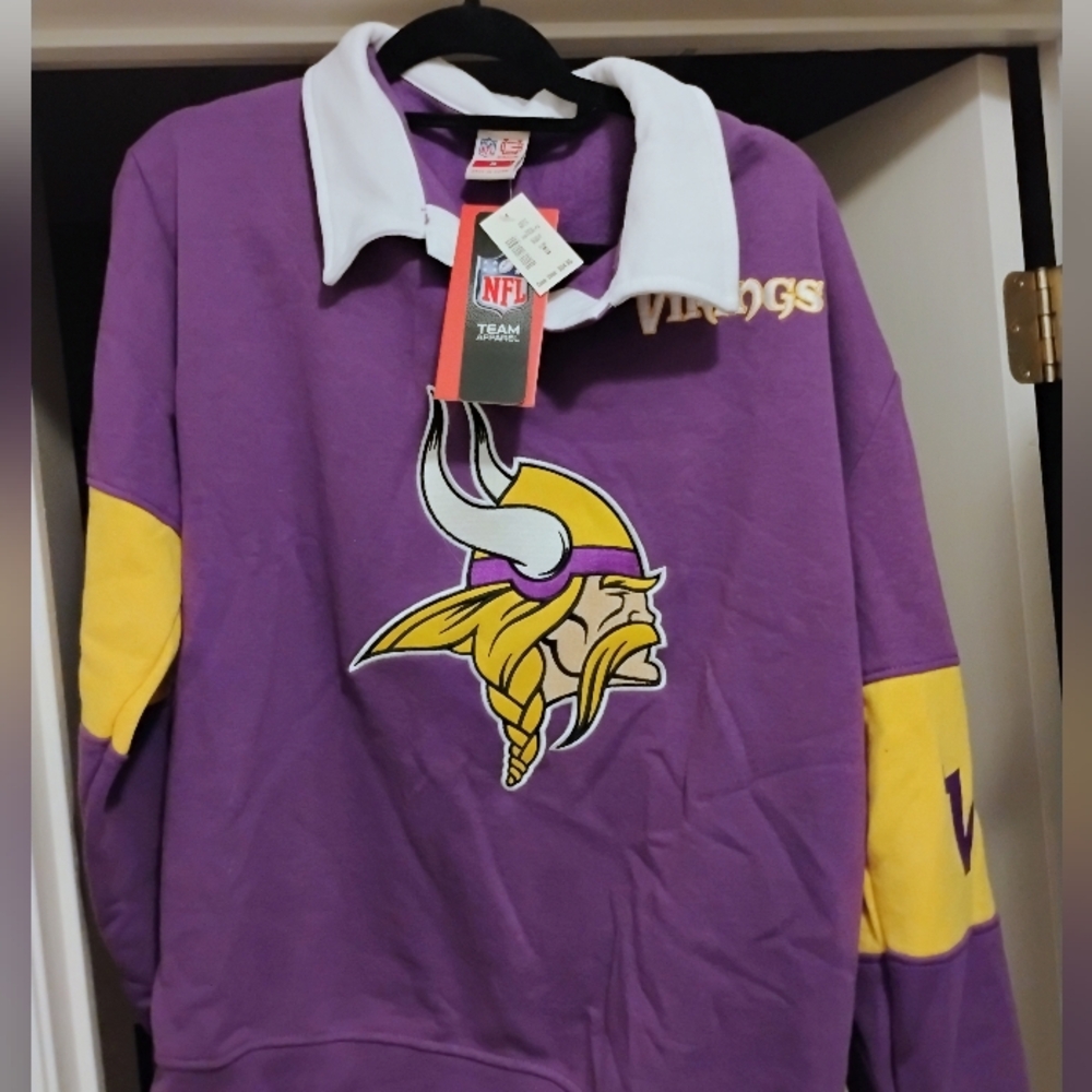 NFL Vikings Crewneck Sweater